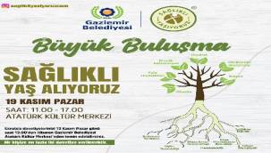  Gaziemir'de Sağlıklı Yaş Alma Buluşmaları Başlıyor