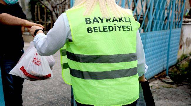  Bayraklı'dan Türkiye'ye örnek dayanışma