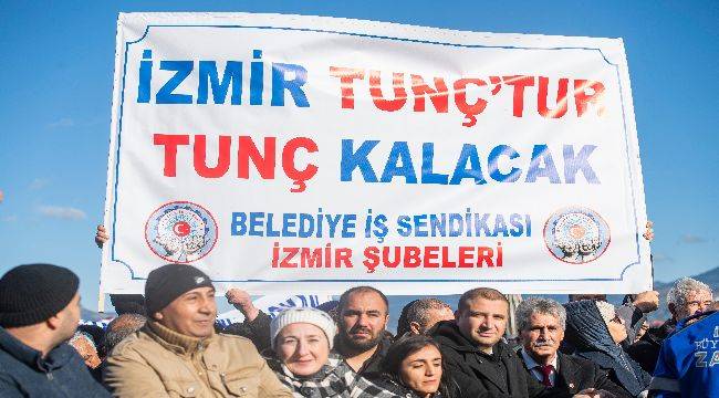 İlk sözümüzde, son sözümüzde, son nefesimizde İzmir!