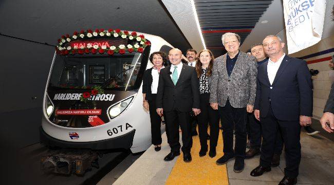 Başkan Engin'den Narlıdere Metrosu Teşekkürü
