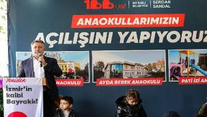 Bayraklı Belediyesi, anaokullarının açılışını yaptı