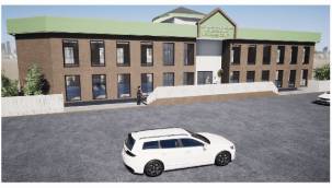 Çiçek'ten Yeni Belediye Binası ve Cem Evi Projesi