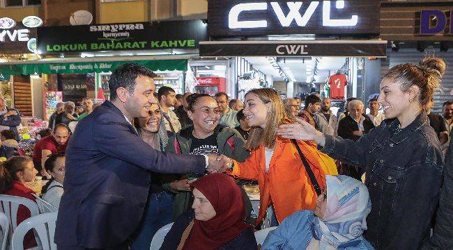 Başkan Önal, Sevgi Yolu'nda Vatandaşlarla Buluştu: 