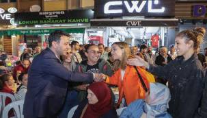 Başkan Önal, Sevgi Yolu'nda Vatandaşlarla Buluştu: 