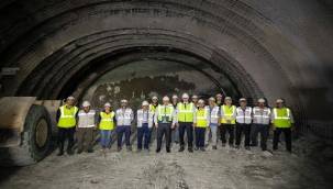 Buca-Bornova Tüneli'nde kazıların yüzde 70'i tamamlandı