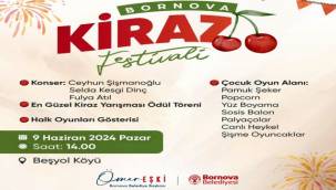 Bornova'da Kiraz Festivali heyecanı
