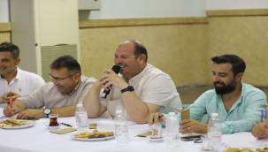 Başkan Çiçek Muhtarlarla Buluştu