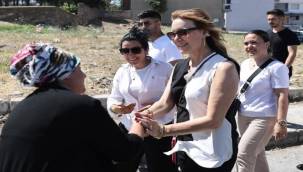 İZSU Genel Müdürü Erdoğan ile sahaya indi