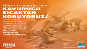 Narlıdere'de Sıcak Düzenlemesi