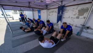 Zabıta memuru adaylarının zorlu sınavı