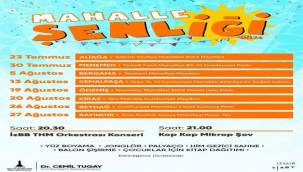  İzmir, Ağustosta Kültür Sanata Doyacak