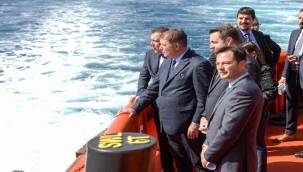 Başkan Tugay Aliağa'da liman bölgesini inceledi