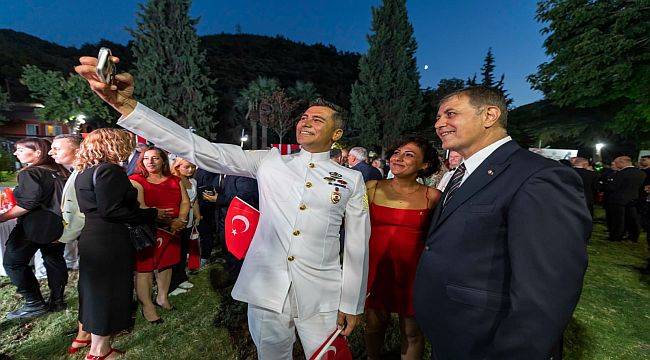 Başkan Tugay 30 Ağustos resepsiyonuna katıldı