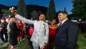 Başkan Tugay 30 Ağustos resepsiyonuna katıldı