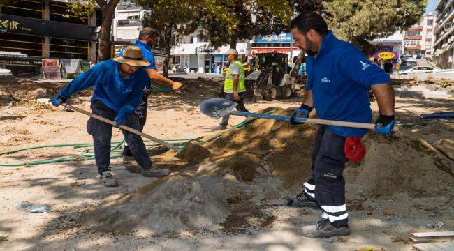 Şirinyer Beyazıt Aykut Parkı yenileniyor
