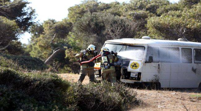 İzmir'de 2025 TAMP Saha Tatbikatı Gerçekleştirildi