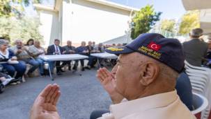 Başkan Tugay Gazilerle Buluştu