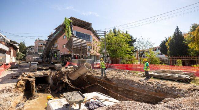 Bayraklı Tepekule'nin Altyapısı Tamamlandı