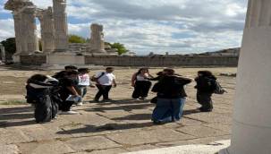 Pergamon Antik Kenti'nde dil becerilerini geliştirdiler