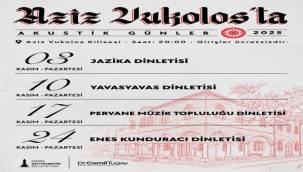 Aziz Vukolos Kilisesi'nden müzik yükselecek