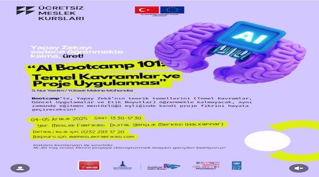 Gençlerin fikirleri yapay zekâ ile projeye dönüşecek