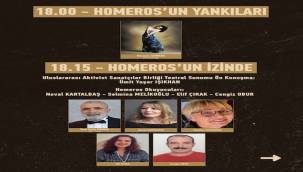 4. Uluslararası Bayraklı Homeros Sanat ve Edebiyat Festivali Başlıyor