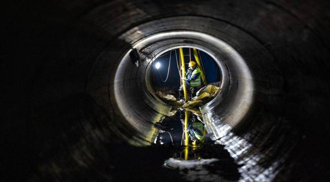 Ana kuşaklama hattında temizlik harekatı