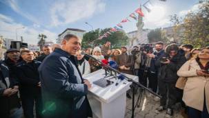 Başkan Tugay, "Dara düşen herkes bilsin ki, onlar için çalışan insanlar var"