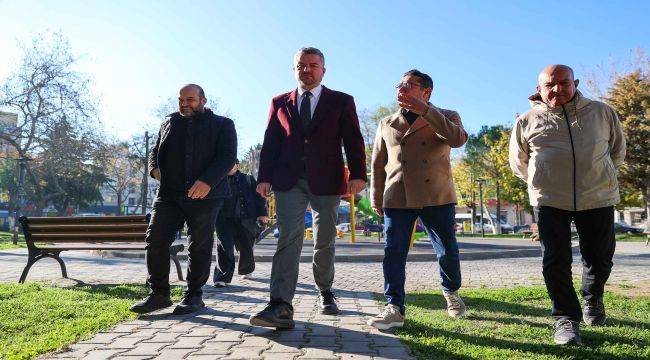 Buca'nın parkları yenileniyor