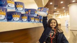 İZSU, yeni yıla miniklerle "Merhaba" dedi