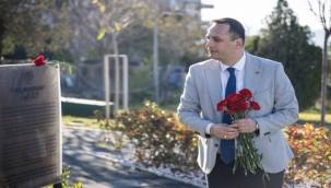 Başkan Eşki'den KKTC Parkı'nda anlamlı anma