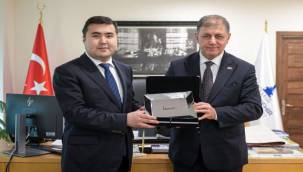 Başkan Tugay Kırgız Başkonsolos Toktobekoviç'i ağırladı