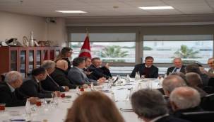 Başkan Tugay ve CHP İl Yönetiminden İAOSB'ye Ziyaret