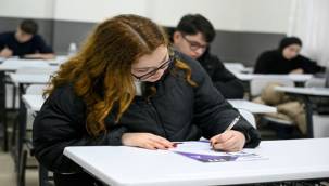 BELGEM'de deneme sınavı heyecanı