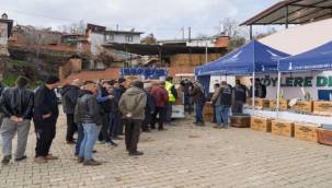 Büyükşehir'den afetzede arıcılara can suyu