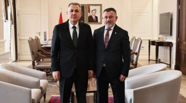 DSP İzmir Yönetiminden Vali Elban'a Ziyaret