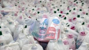 Konak’tan ihtiyaç sahiplerine temizlik ve hijyen malzemesi desteği