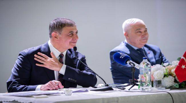 Muhtarlarla çözüm masası Kemalpaşa'da kuruldu 