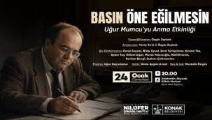 Uğur Mumcu Konak'ta anılacak