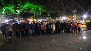 04.17'de duran saat, Seferihisar 6 Şubat'ı unutmadı