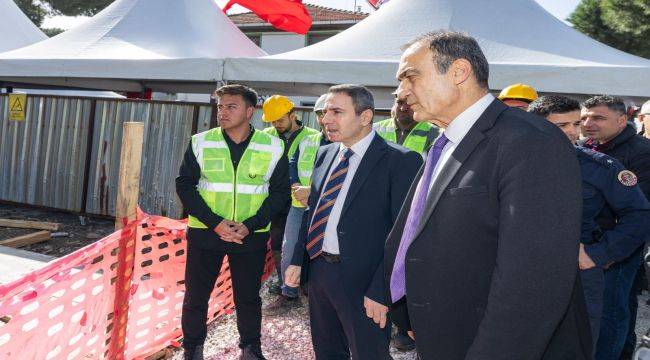 Bergama Ticaret Merkezi'nin temeli atıldı