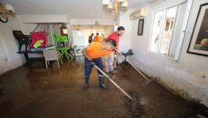 Menderes Belediyesi'nden Vatandaşa Temizlik Desteği
