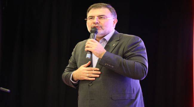 ''İzmir'de AK Parti'mize yeni bir bina, yeni bir yuva yapıyoruz''