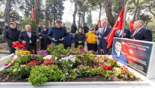 Kadifekale'de şehitler dualarla anıldı