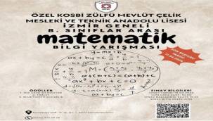 KOSBİ zülfü mevlüt çelik mtal'de matematik heyecanı