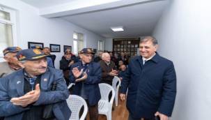 Başkan Tugay gazilerle buluştu