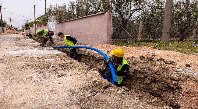 Bergama'da altyapı seferberliği