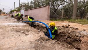 Bergama'da altyapı seferberliği