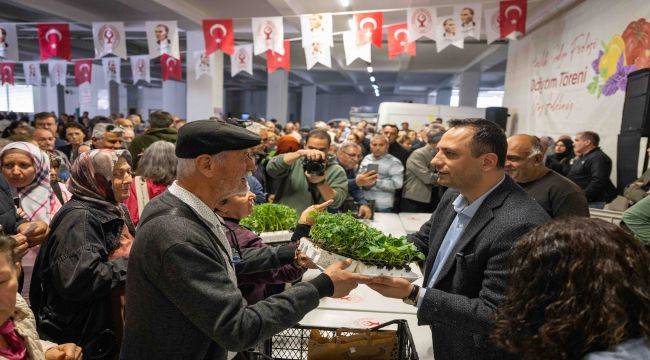 Bornova'da toprağa can, üreticiye destek