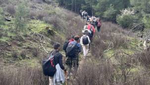 Efes Mimas Yolu'nda bahar yürüyüşü 